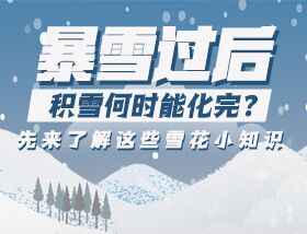 暴雪过后积雪何时能化完？