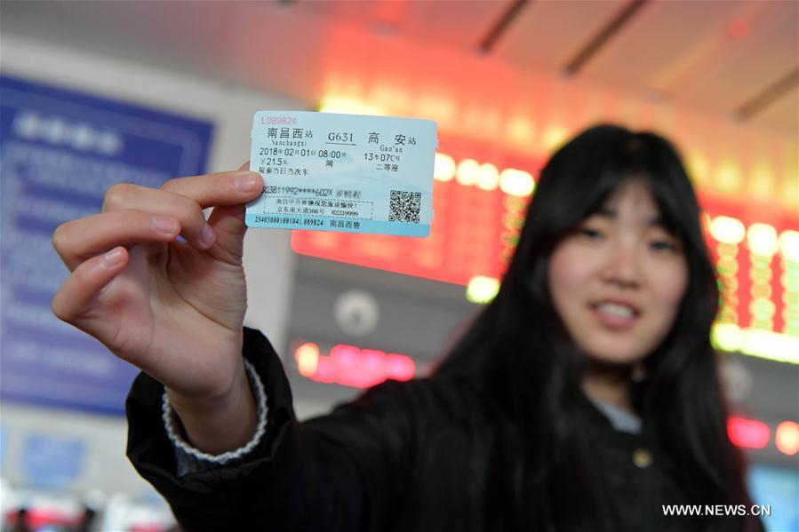 CHINA-SPRING FESTIVAL-TRAIN TICKET SALE (CN)