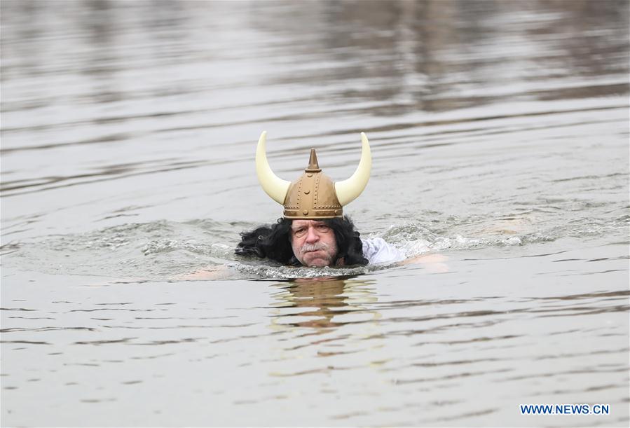 GERMANY-BERLIN-WINTER SWIMMING CARNIVAL