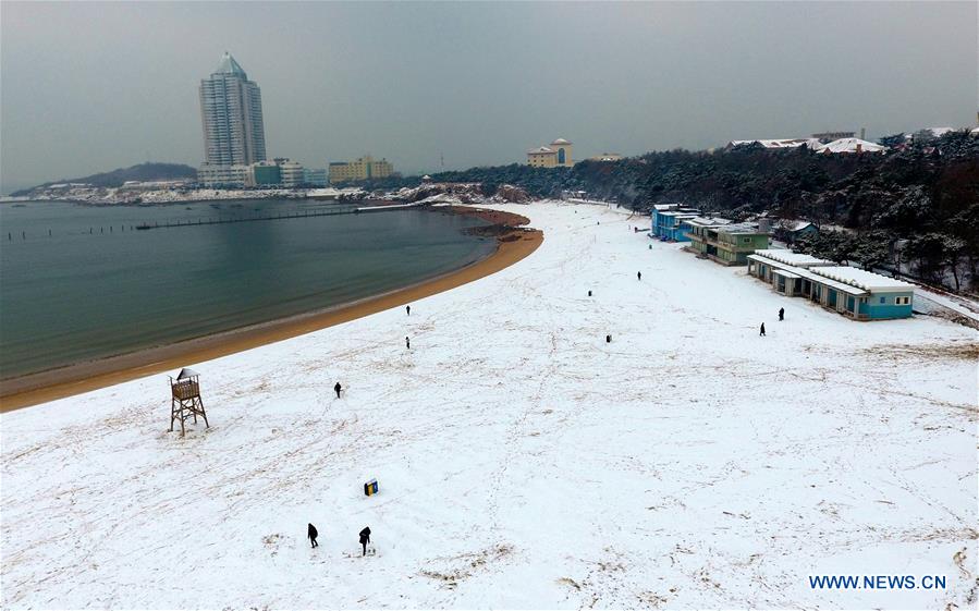 CHINA-QINGDAO-SNOWFALL(CN)