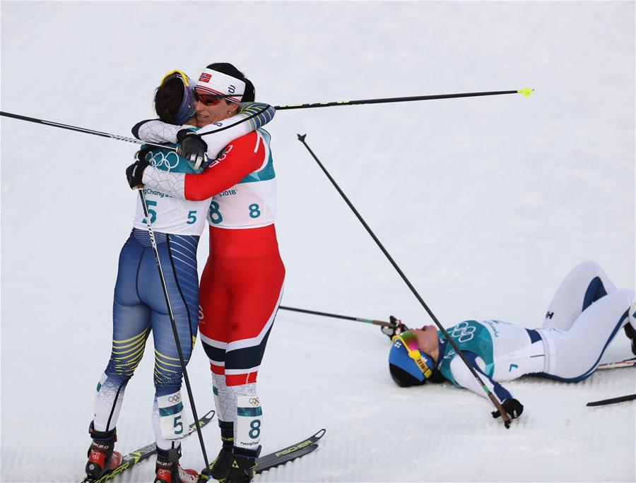 (SP)OLY-SOUTH KOREA-PYEONGCHANG-CROSS-COUNTRY SKIING-LADIES' 7.5KM+7.5KM SKIATHLON