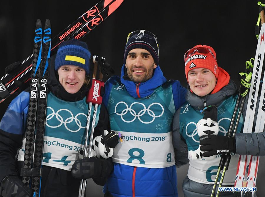 (SP)OLY-SOUTH KOREA-PYEONGCHANG-BIATHLON-MEN'S 12.5KM PERSUIT