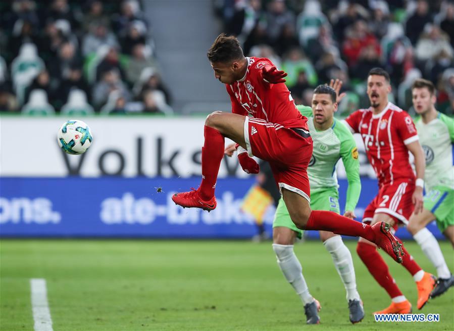 (SP)GERMANY-WOLFSBURG-SOCCER-BUNDESLIGA-WOLFSBURG VS BAYERN MUNICH