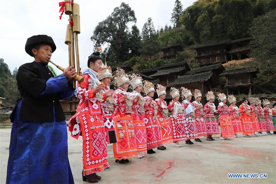 #CHINA-QIANDONGNAN-SPRING FESTIVAL-CELEBRATION-FOLK FAIR (CN)