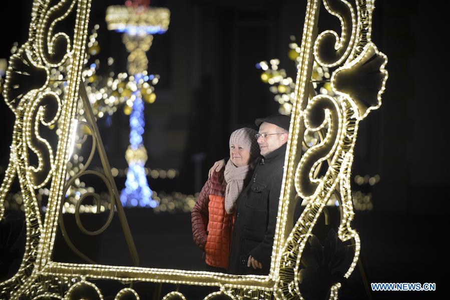 POLAND-WARSAW-WILANOW PALACE-EXHIBITION-ROYAL GARDEN OF LIGHT 