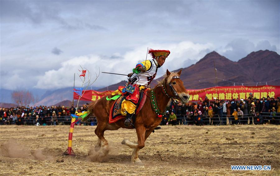 CHINA-TIBET-LHASA-EQUESTRIAN EVENT (CN)