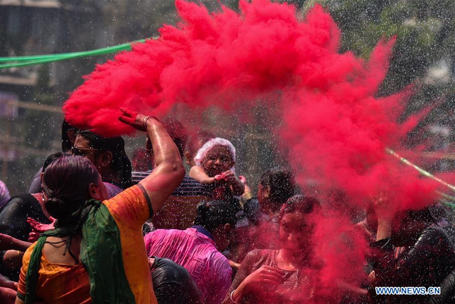 INDIA-MUMBAI-HOLI FESTIVAL