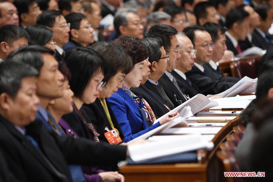 (TWO SESSIONS)CHINA-BEIJING-CPPCC-SECOND PLENARY MEETING (CN)