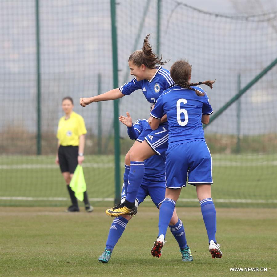 (SP)BOSNIA AND HERZEGOVINA-ZENICA-FOOTBALL-WOMEN-U17