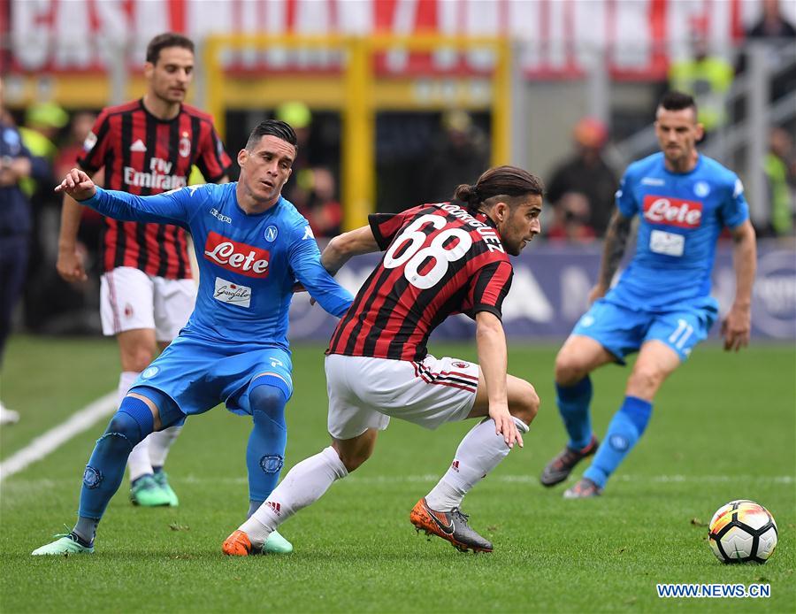 (SP)ITALY-MILAN-SERIE A-AC MILAN VS NAPOLI