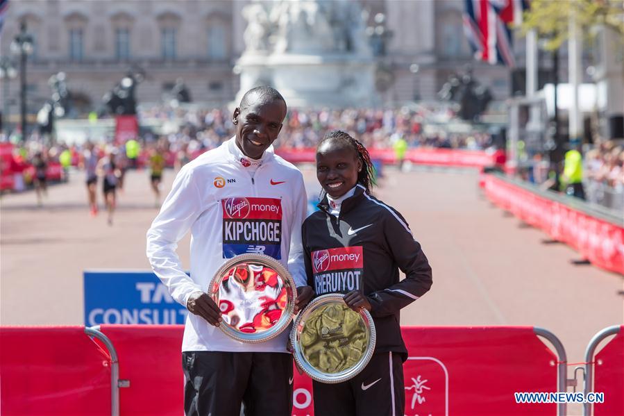 (SP)BRITAIN-LONDON-MARATHON 2018