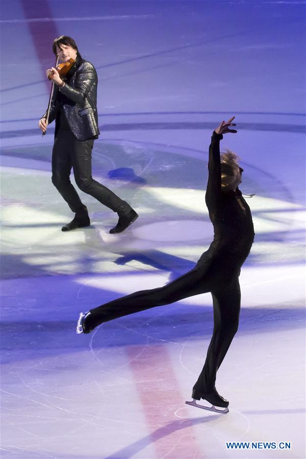 (SP)HUNGARY-BUDAPEST-ICE SKATING-EVGENY PLUSHENKO