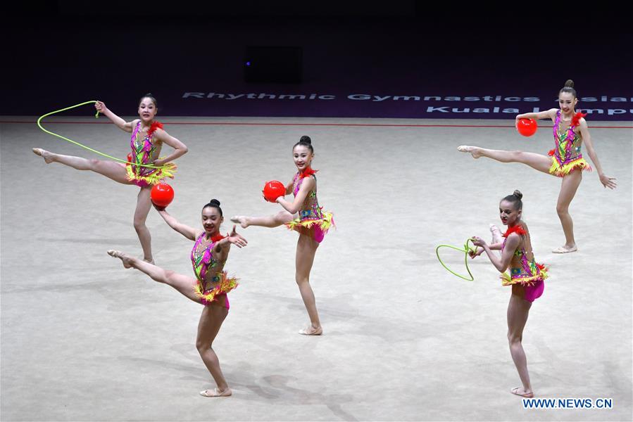 (SP)MALAYSIA-KUALA LUMPUR-RHYTHMIC GYMNASTICS ASIAN CHAMPIONSHIPS