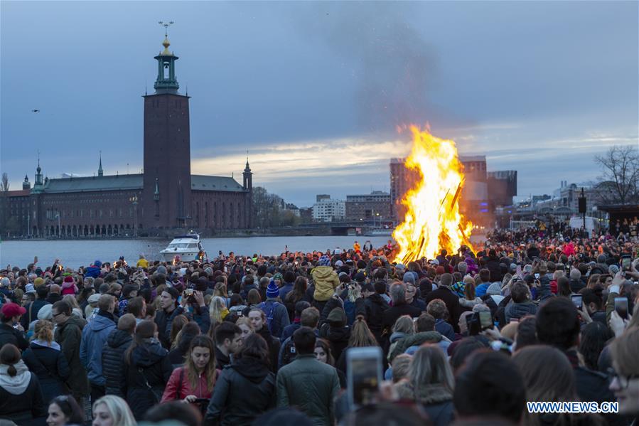 SWEDEN-STOCKHOLM-VALBORG-SPRING