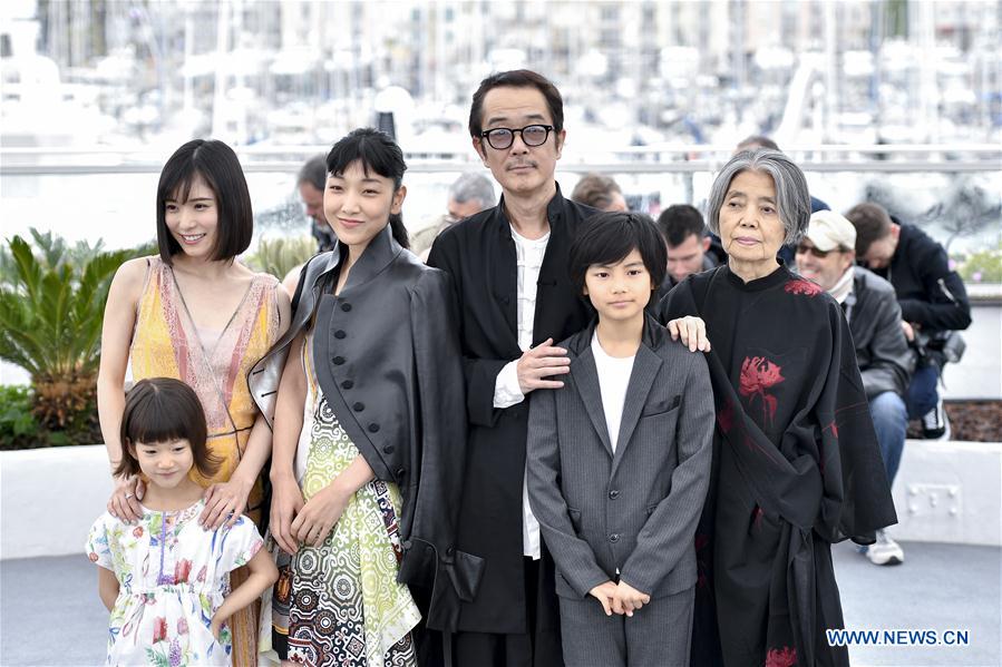 FRANCE-CANNES-71ST INT'L FILM FESTIVAL-"SHOPLIFTERS"-PHOTOCALL