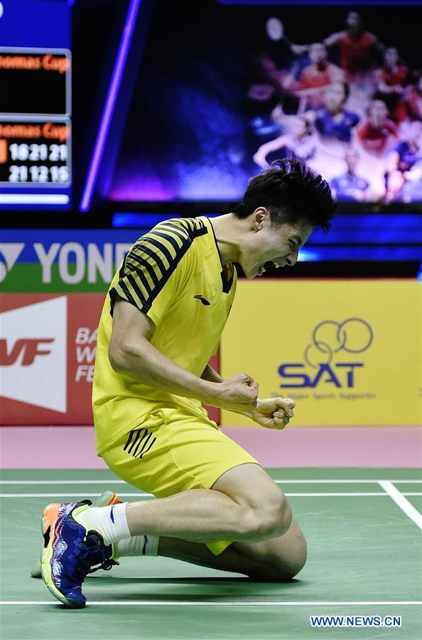 (SP)THAILAND-BANGKOK-BADMINTON-THOMAS CUP