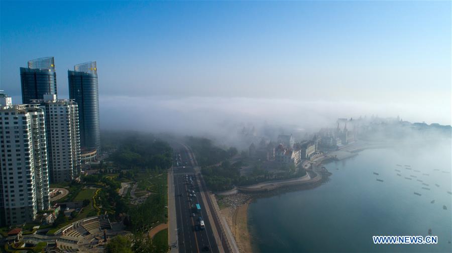 #CHINA-SHANDONG-YANTAI-ADVECTION FOG (CN)