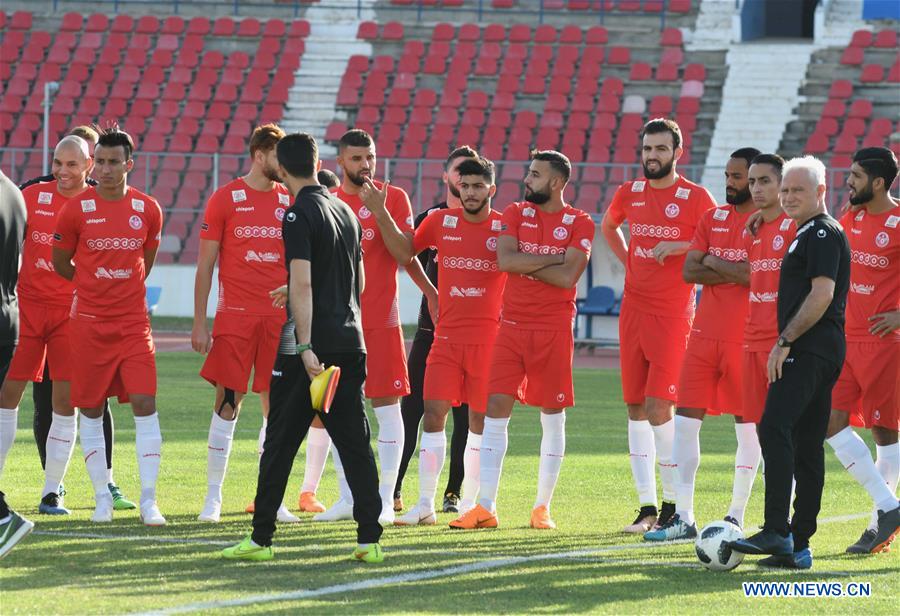 (SP)TUNISIA-TUNIS-WORLD CUP-TRAINING