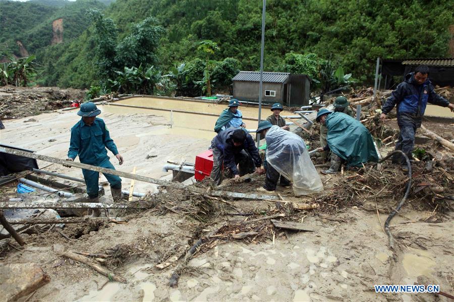 VIETNAM-LAI CHAU-FLOOD-LANDSLIDE