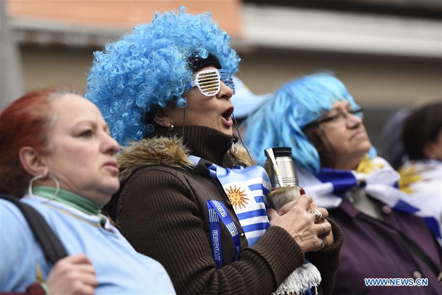 (SP)URUGUAY-MONTEVIDEO-WORLD CUP-FANS