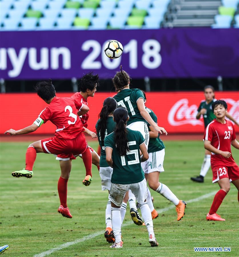 (SP)CHINA-DUYUN-FOOTBALL-INTERNATIONAL WOMEN'S YOUTH