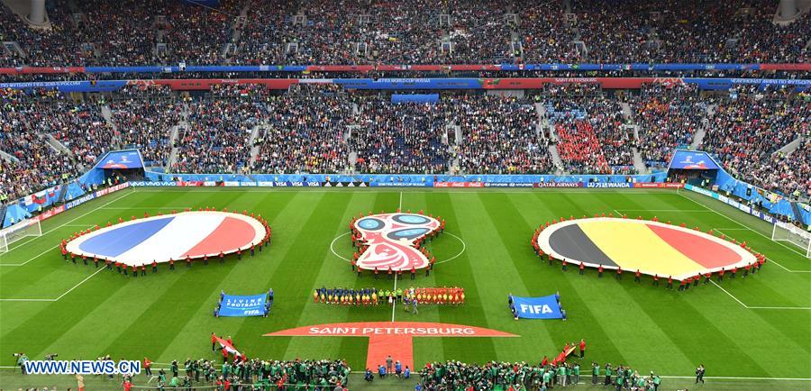 (SP)RUSSIA-SAINT PETERSBURG-2018 WORLD CUP-SEMIFINAL-FRANCE VS BELGIUM