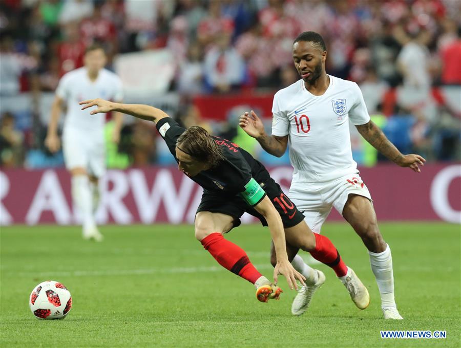 (SP)RUSSIA-MOSCOW-2018 WORLD CUP-SEMIFINAL-ENGLAND VS CROATIA