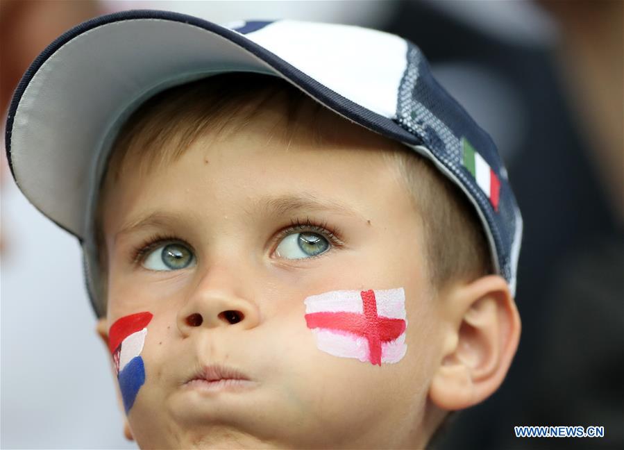 (SP)RUSSIA-MOSCOW-2018 WORLD CUP-SEMIFINAL-ENGLAND VS CROATIA