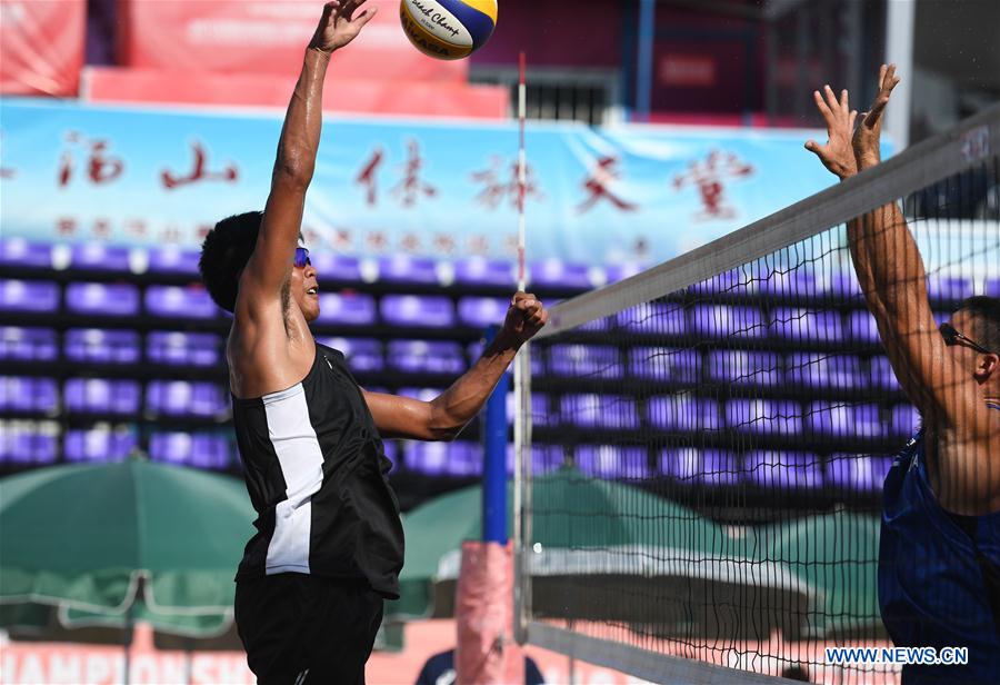 (SP)CHINA-NANJING-BEACH VOLLEYBALL-U19 WORLD CHAMPIONSHIPS (CN)