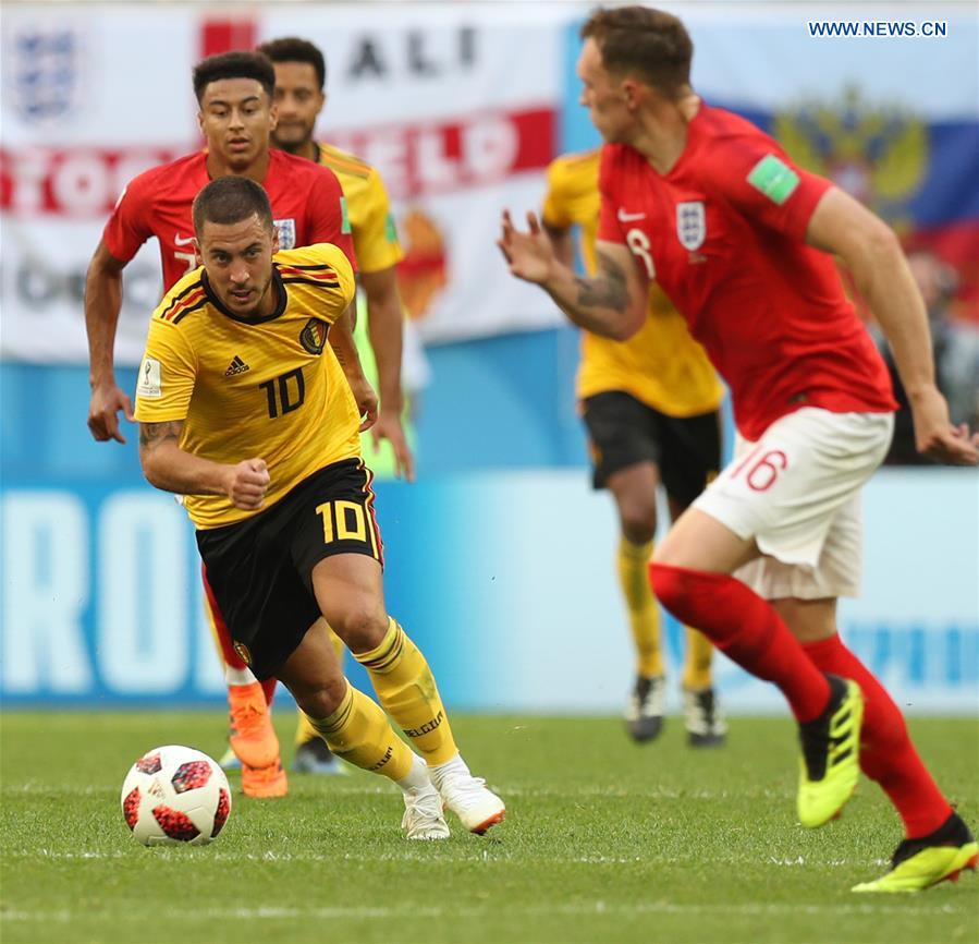 (SP)RUSSIA-SAINT PETERSBURG-2018 WORLD CUP-THIRD PLACE-ENGLAND VS BELGIUM