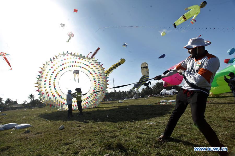 INDONESIA-PANGANDARAN-KITE FESTIVAL