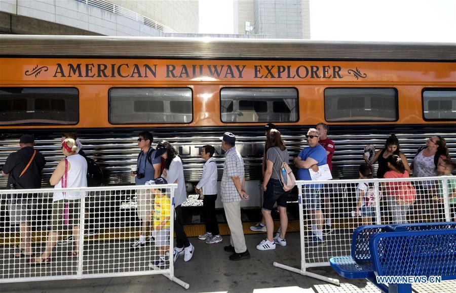 U.S.-LOS ANGELES-SUMMER TRAIN FESTIVAL