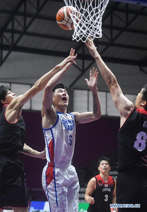 (SP)INDONESIA-JAKARTA-ASIAN GAMES-BASKETBALL-CHINESE TAIPEI VS JAPAN