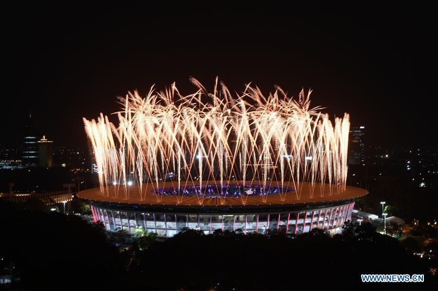 (SP)INDONESIA-JAKARTA-ASIAN GAMES-OPENING CEREMONY