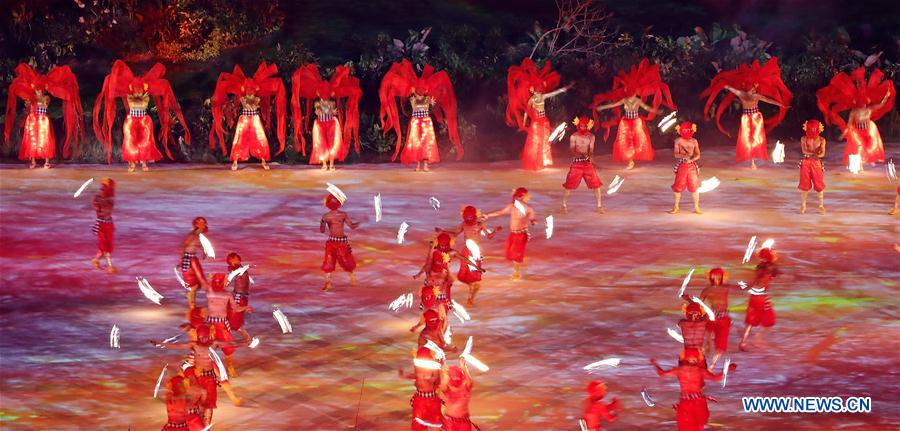 (SP)INDONESIA-JAKARTA-ASIAN GAMES-OPENING CEREMONY