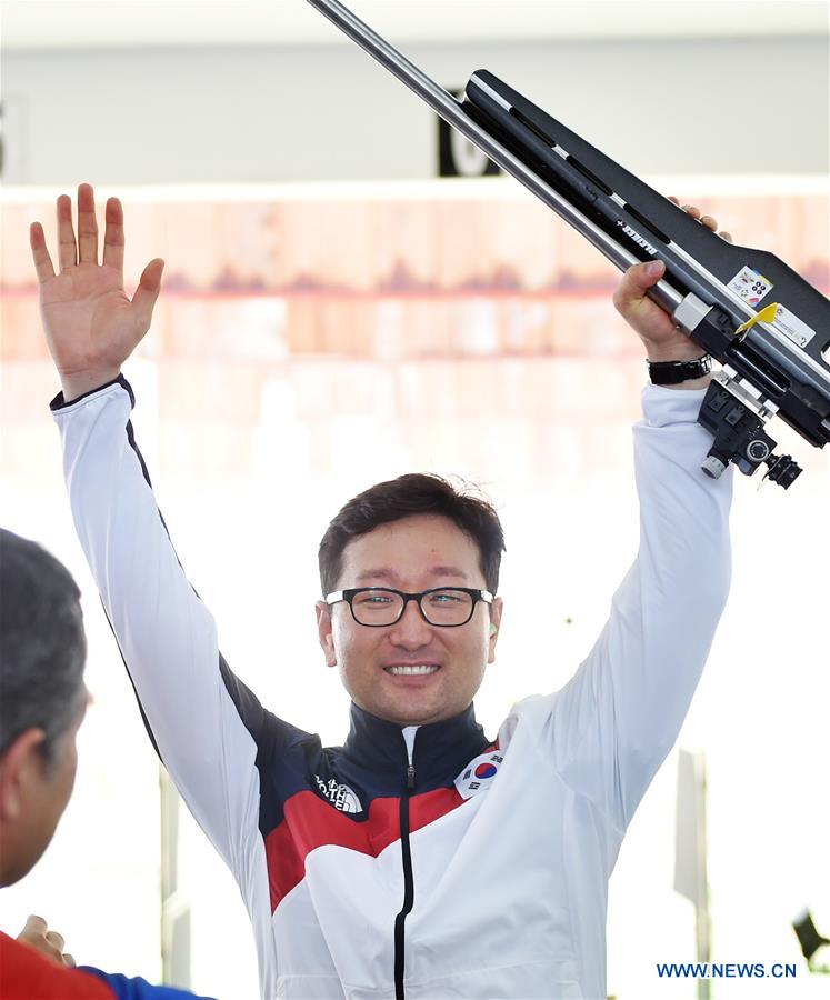 (SP)INDONESIA-PALEMBANG-ASIAN GAMES-SHOOTING-300M STANDARD RIFLE MEN