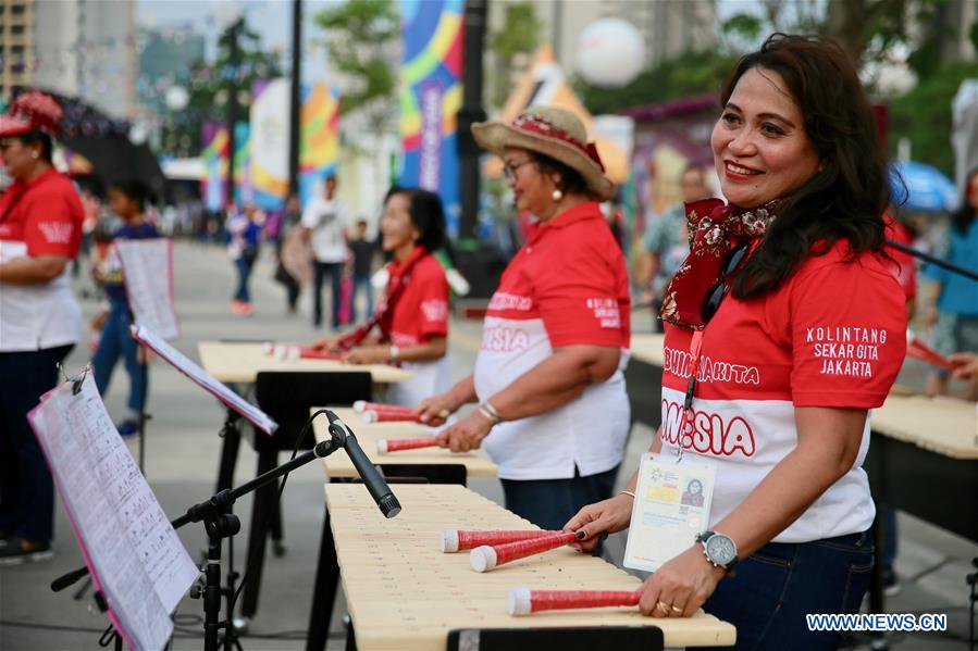 (SP)INDONESIA-JAKARTA-ASIAN GAMES-LOCAL RESIDENTS