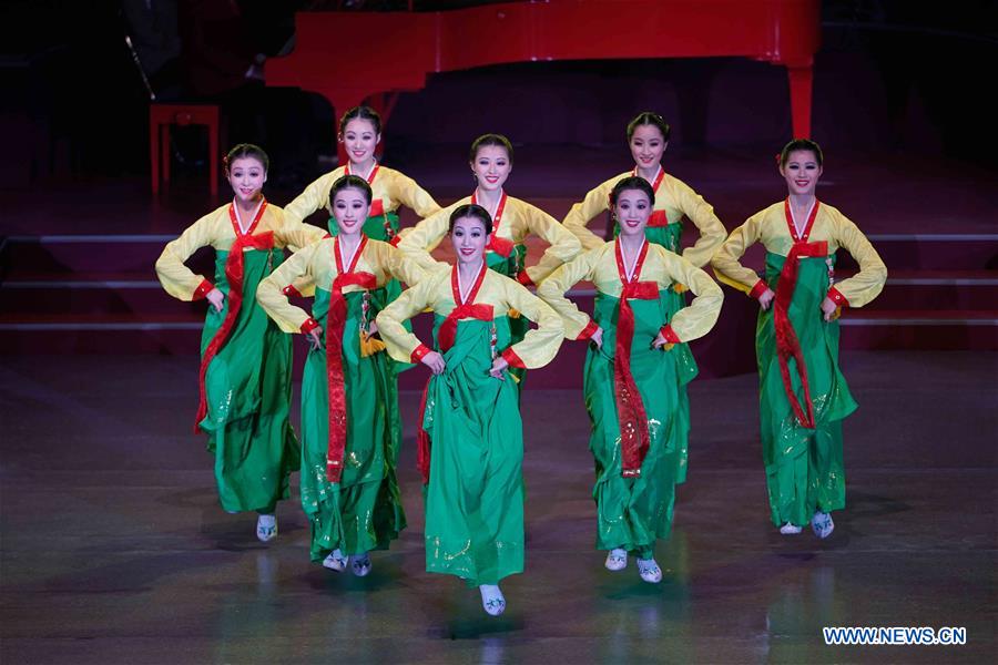 DPRK-PYONGYANG-70TH ANNIVERSARY-PERFORMANCE