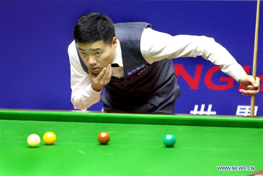 (SP)CHINA-SHANGHAI-SNOOKER-SHANGHAI MASTERS 2018 (CN)