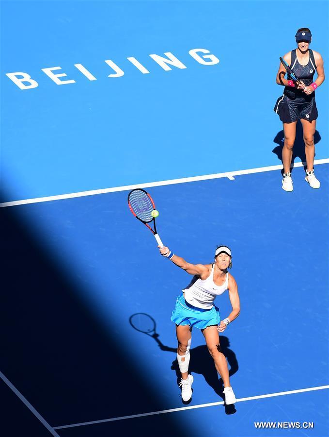 (SP)CHINA-BEIJING-TENNIS-CHINA OPEN-WOMEN'S DOUBLES(CN)