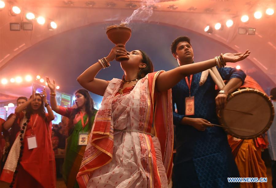 INDIA-NEW DELHI-DURGA PUJA