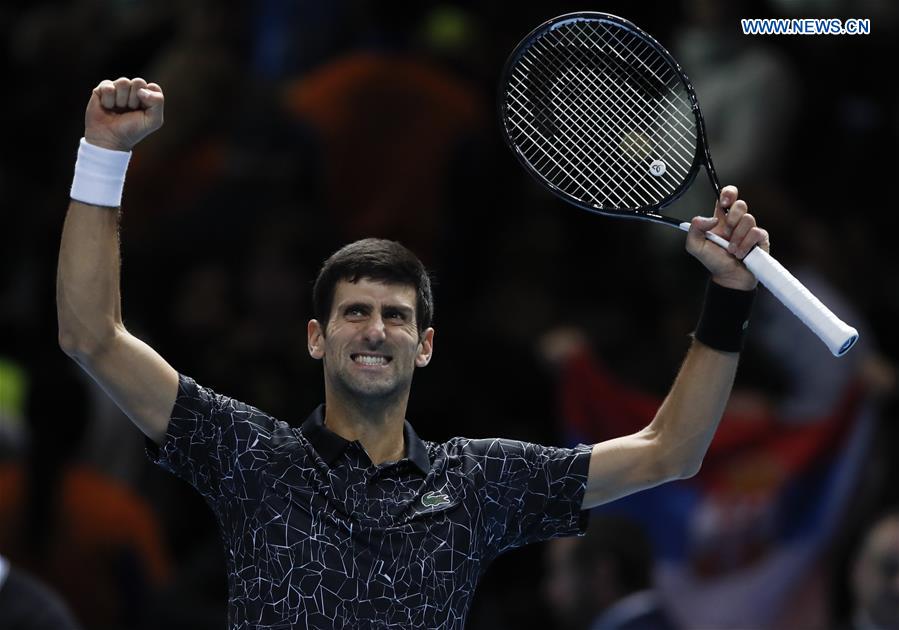 (SP)BRITAIN-LONDON-TENNIS-ATP WORLD TOUR FINALS-DAY 7