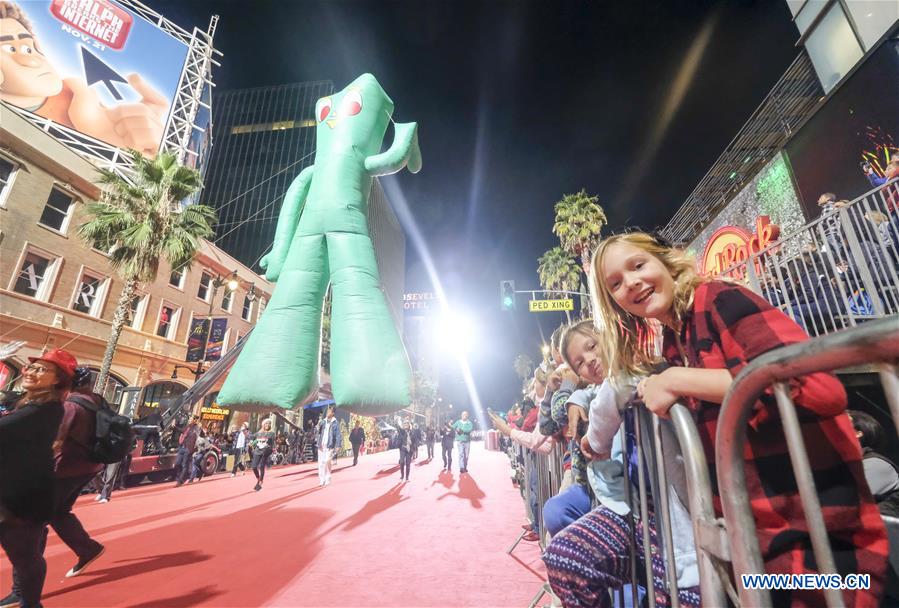 U.S.-LOS ANGELES-HOLLYWOOD-CHRISTMAS PARADE