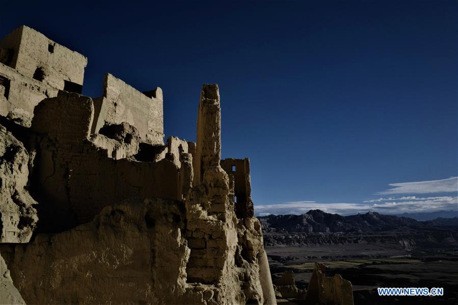 (InTibet) CHINA-TIBET-GUGE KINGDOM-RUINS-TOURISM (CN)