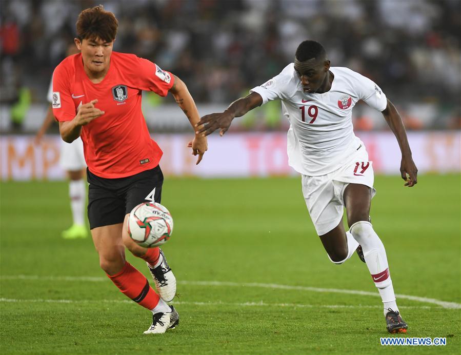 (SP)UAE-ABU DHABI-SOCCER-AFC ASIAN CUP 2019-QUARTERFINAL-KOR VS QAT