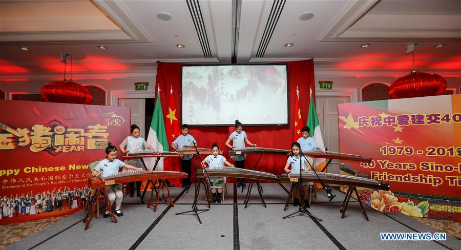 IRELAND-DUBLIN-CHINESE NEW YEAR RECEPTION