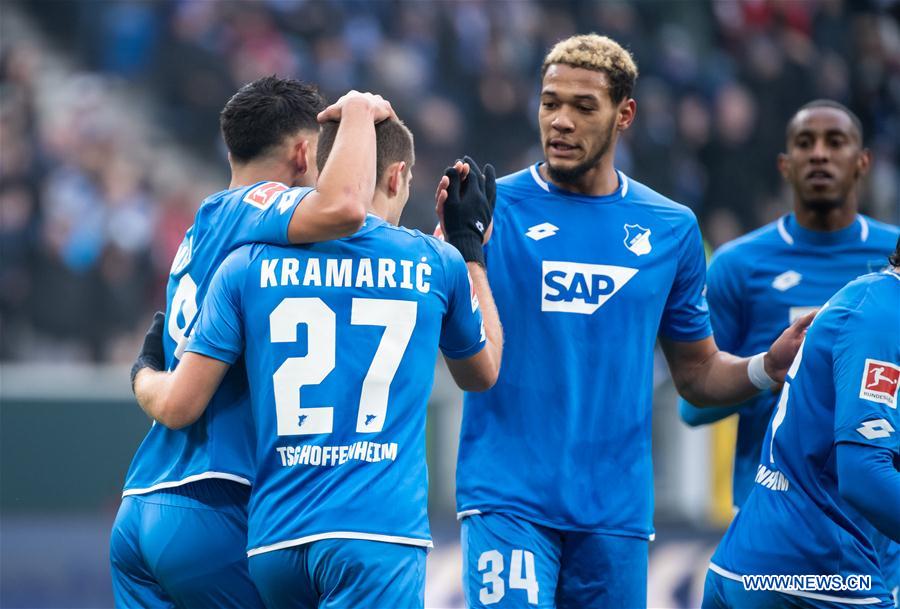 (SP)GERMANY-SINSHEIM-SOCCER-BUNDESLIGA-HOFFENHEIM VS DUESSELDORF