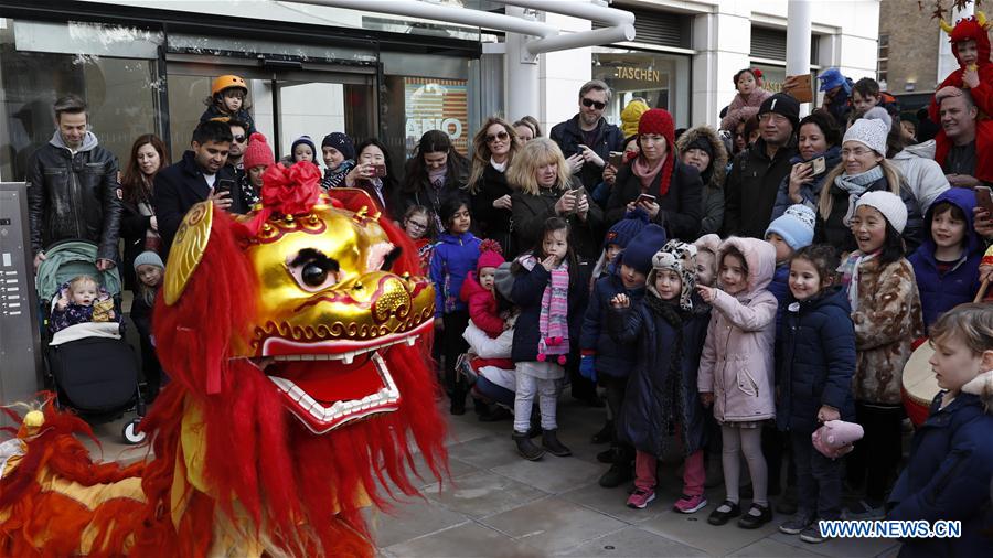 BRITAIN-LONDON-CHINESE LUNAR NEW YEAR-CELEBRATION