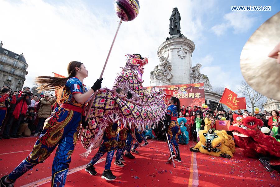 FRANCE-PARIS-CHINESE LUNAR NEW YEAR-CELEBRATION