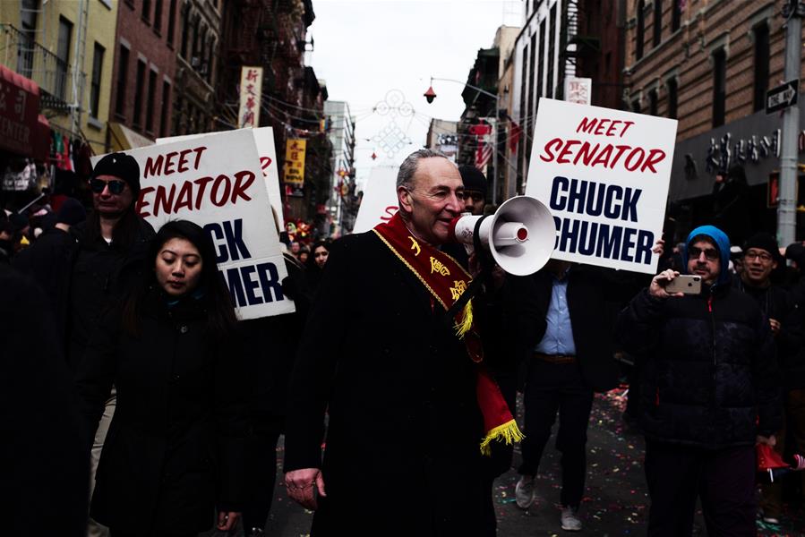 U.S.-NEW YORK-CHINATOWN-LUNAR NEW YEAR-PARADE